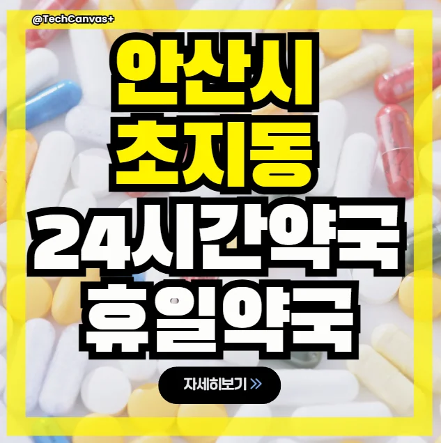 안산 초지역 야간 약국 썸네일