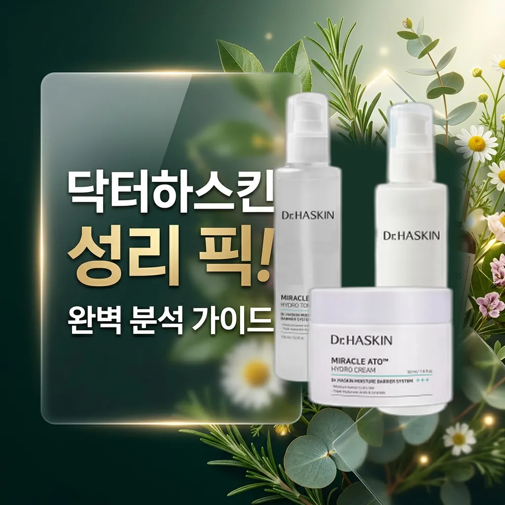 무명전설 우승자 성리가 선택한 브랜드 🌿 닥터하스킨, 어떤 제품 사야 할까? 성분부터 실제 리뷰까지 완벽 분석 가이드