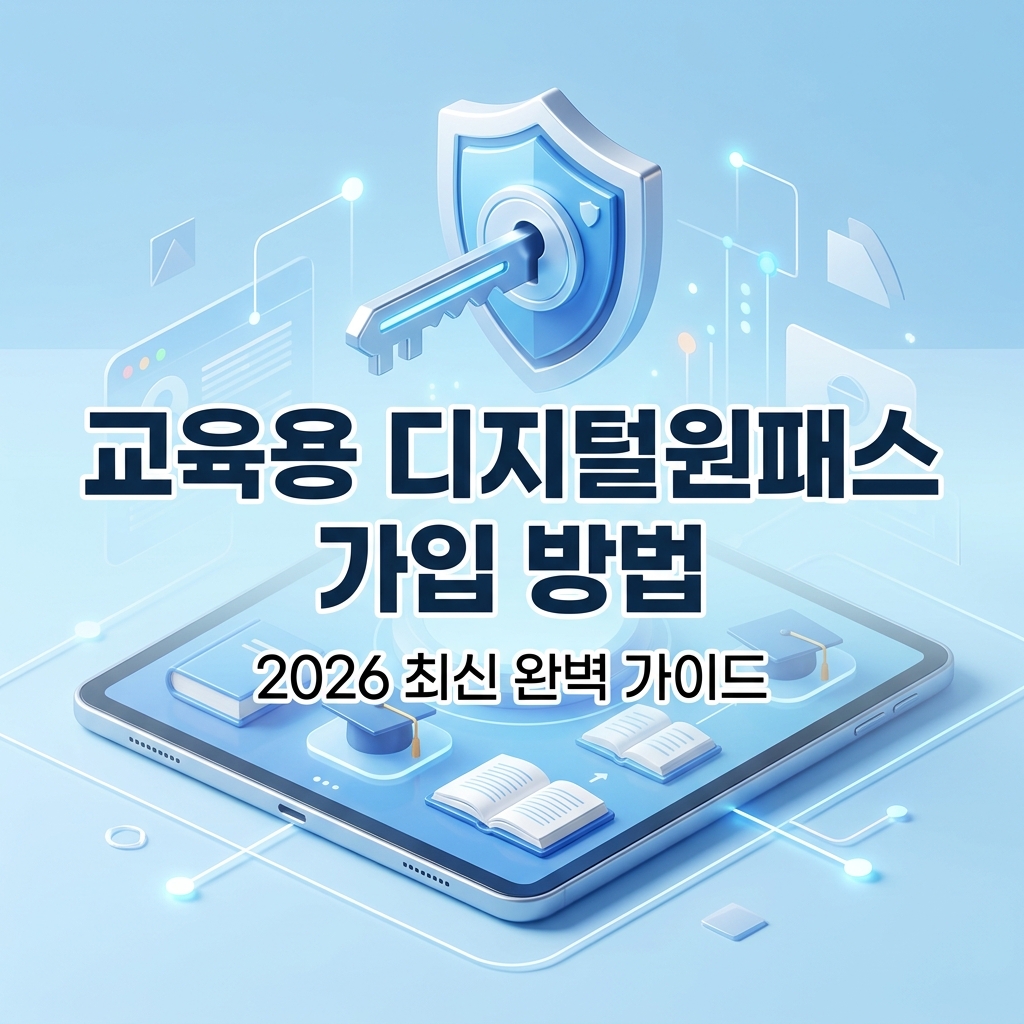 교육용 디지털원패스 가입 방법 썸네일