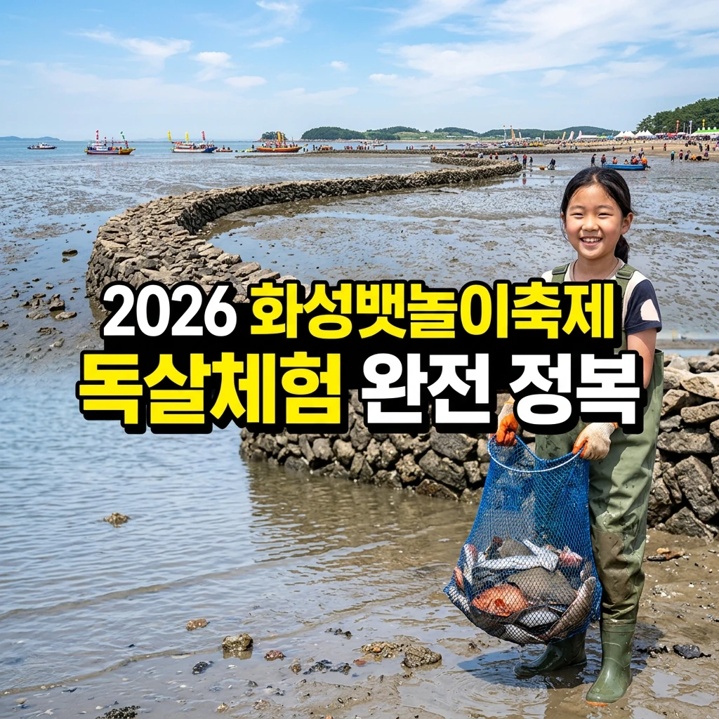 2026 화성뱃놀이축제 독살체험 — 직접 해본 사람이 알려주는 모든 것