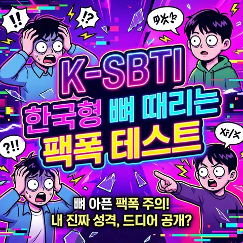 K-SBTI 테스트 완벽 가이드 썸네일