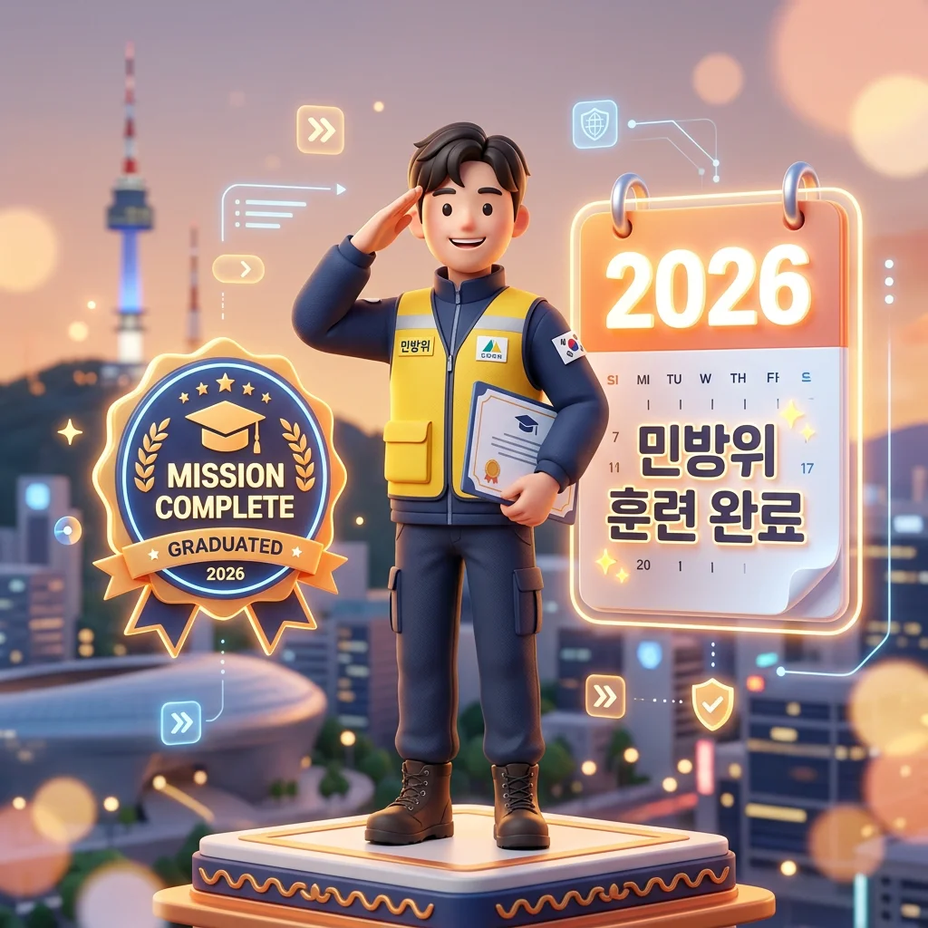 2026년 민방위 종료 안내 완벽 가이드 썸네일