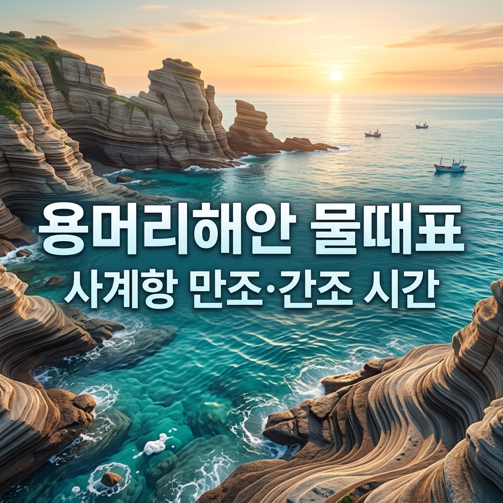 용머리해안 물때표 완벽 가이드 썸네일